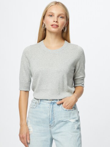 REPEAT Cashmere Sweater in Grey: front