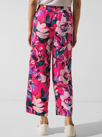 STREET ONE Wide leg Broek in Roze