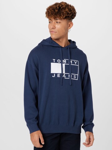 Tommy Jeans Trui in Blauw: voorkant