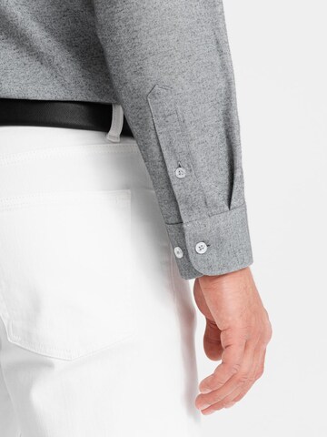 Ombre Regular fit Button Up Shirt 'OM-SHCS-0148' in Grey