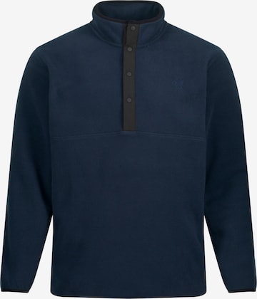 JP1880 Sweatshirt in Blauw: voorkant