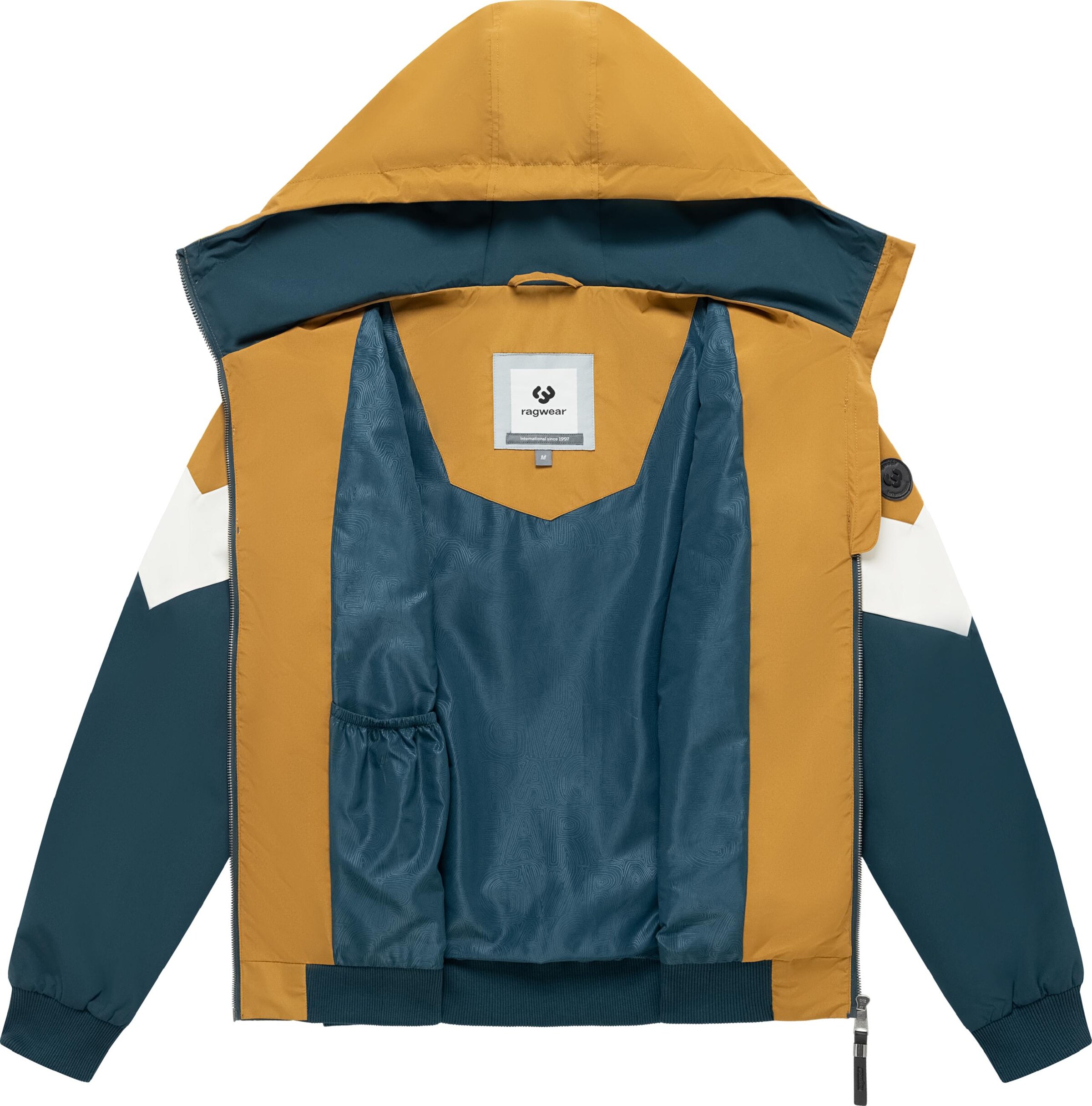 Ragwear Functionele jas 'Stewie Block Youmodo' in Bruin