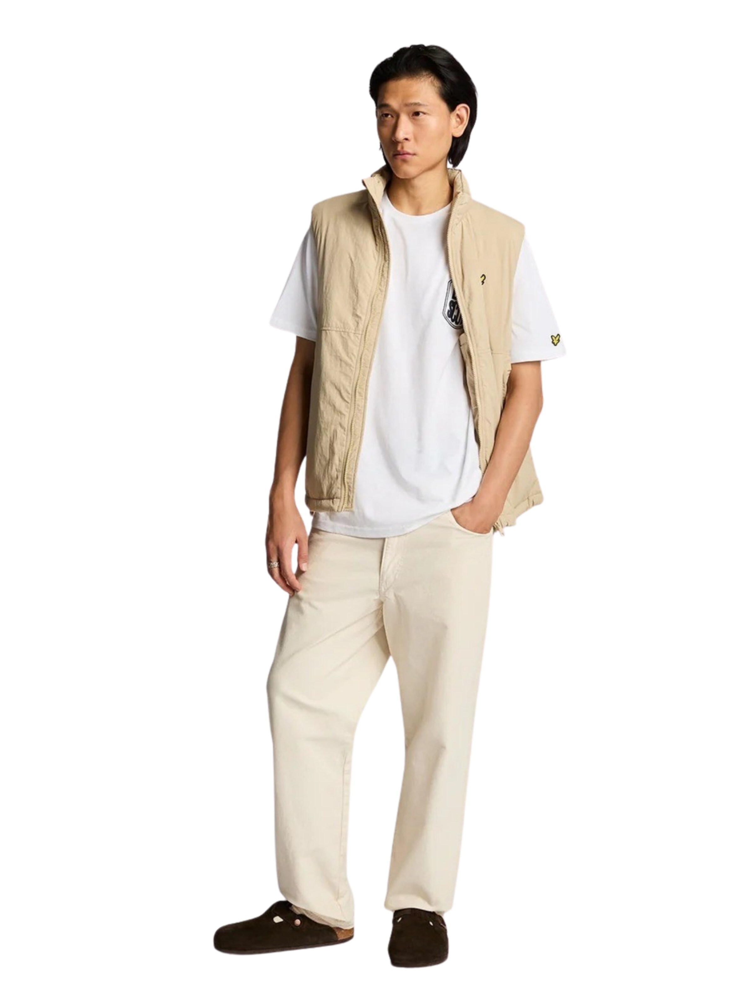 Lyle & Scott Bluser & t-shirts i hvid