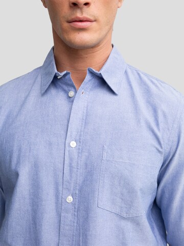 BIG STAR Regular Fit Hemd 'TRIXI' in Blau