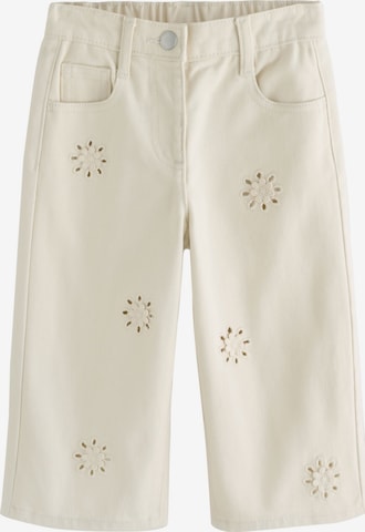 smėlio Next Plačios klešnės Džinsai: priekis