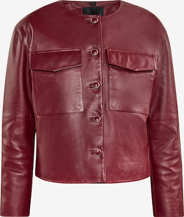 raudona DreiMaster Klassik Demisezoninė striukė: priekis