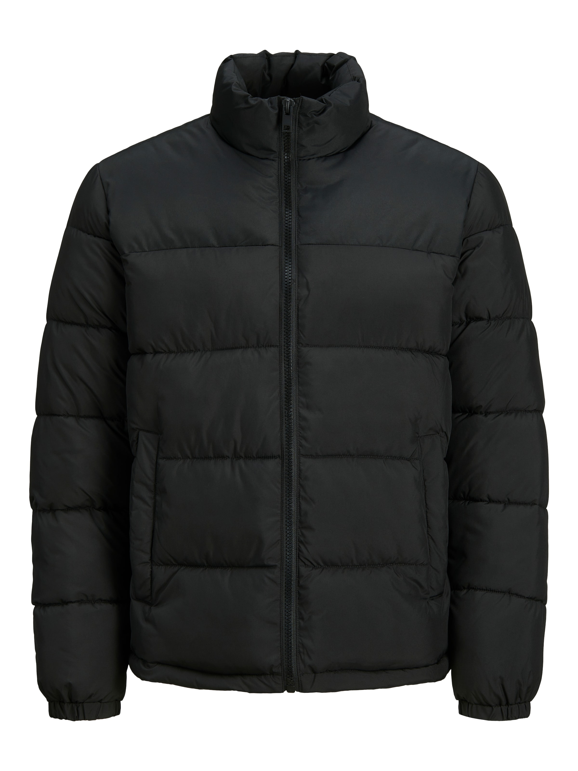 JACK & JONES Демисезонная куртка 'JJPaul' в Черный: спереди