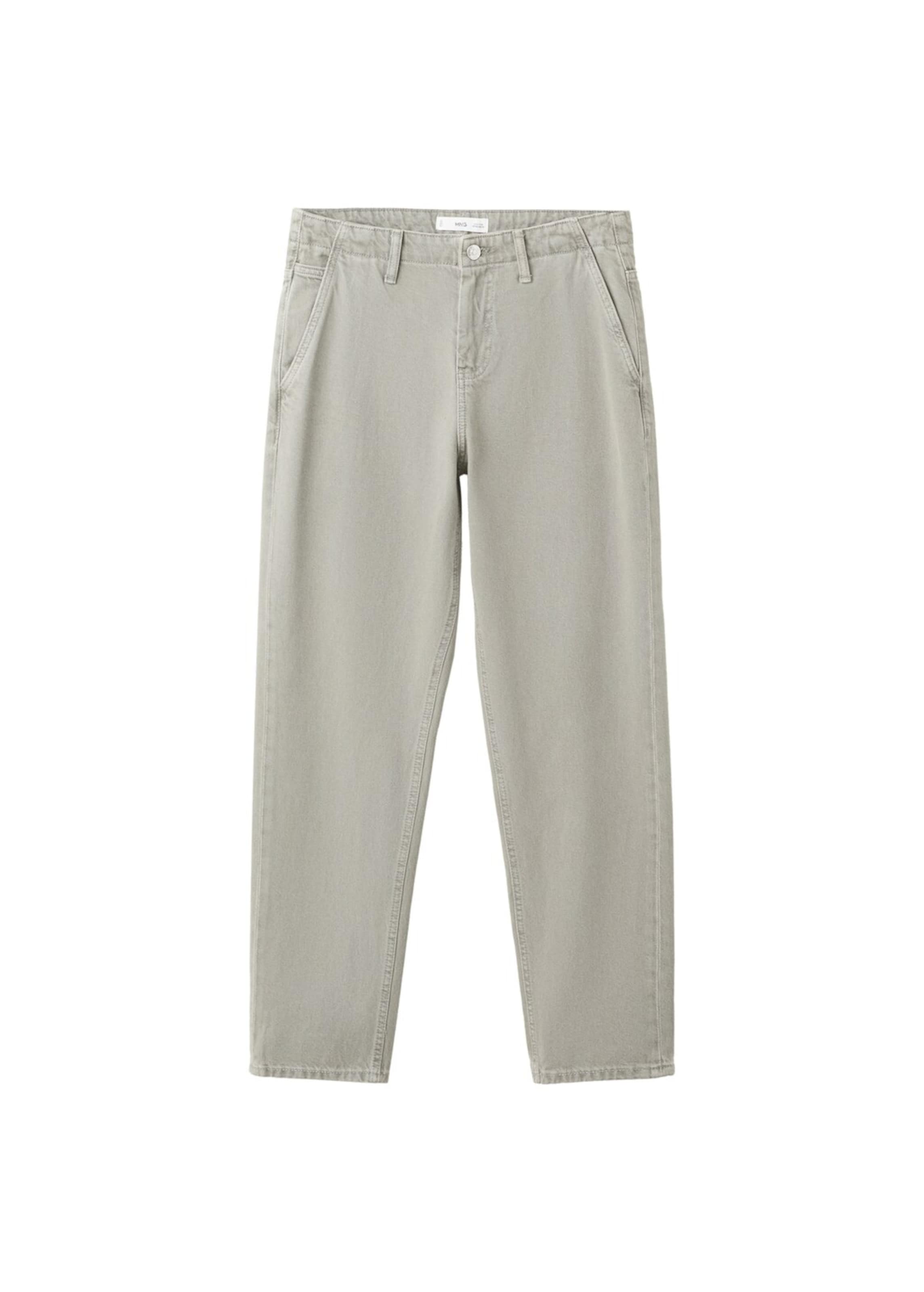 MANGO TEEN Regular Jeans in Grün: Vorderseite