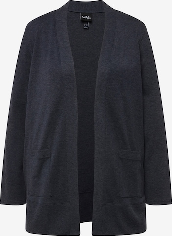 Veste de survêtement Ulla Popken en gris : devant
