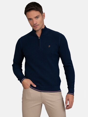 Pullover di Jacey Quinn in blu: frontale