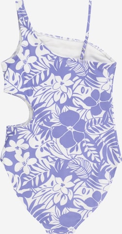 Abercrombie & FitchJednodijelni kupaći kostim - ljubičasta boja