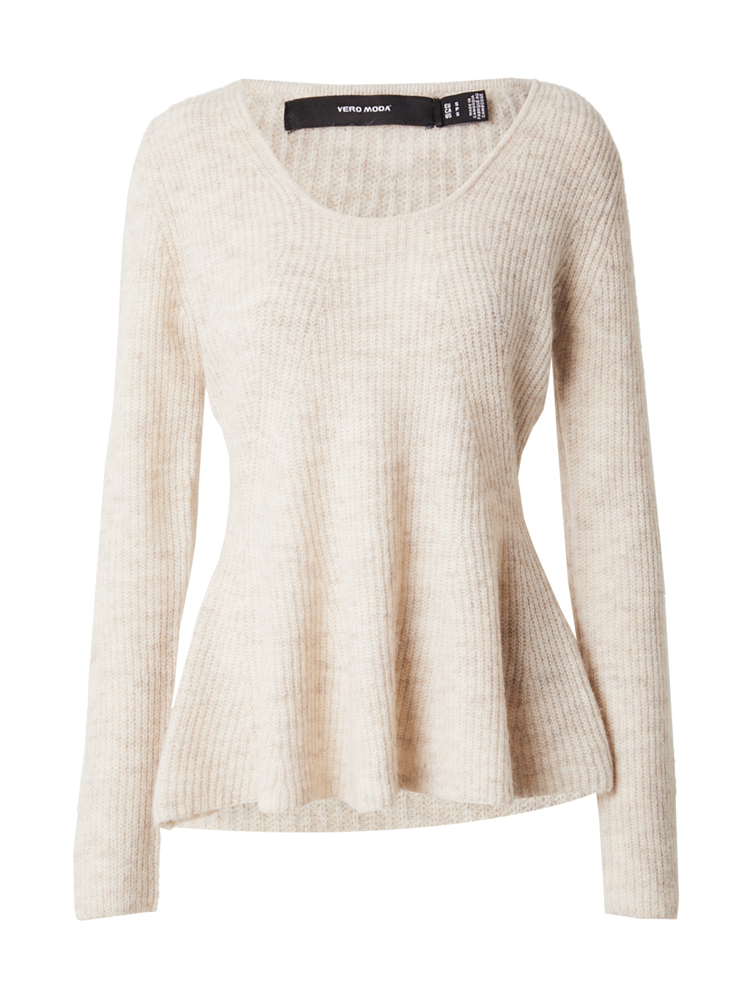 VERO MODA Pullover 'DESMA' in Beige: Vorderseite