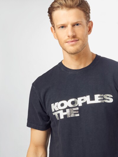 The Kooples T Shirt In Schwarz Silber About You