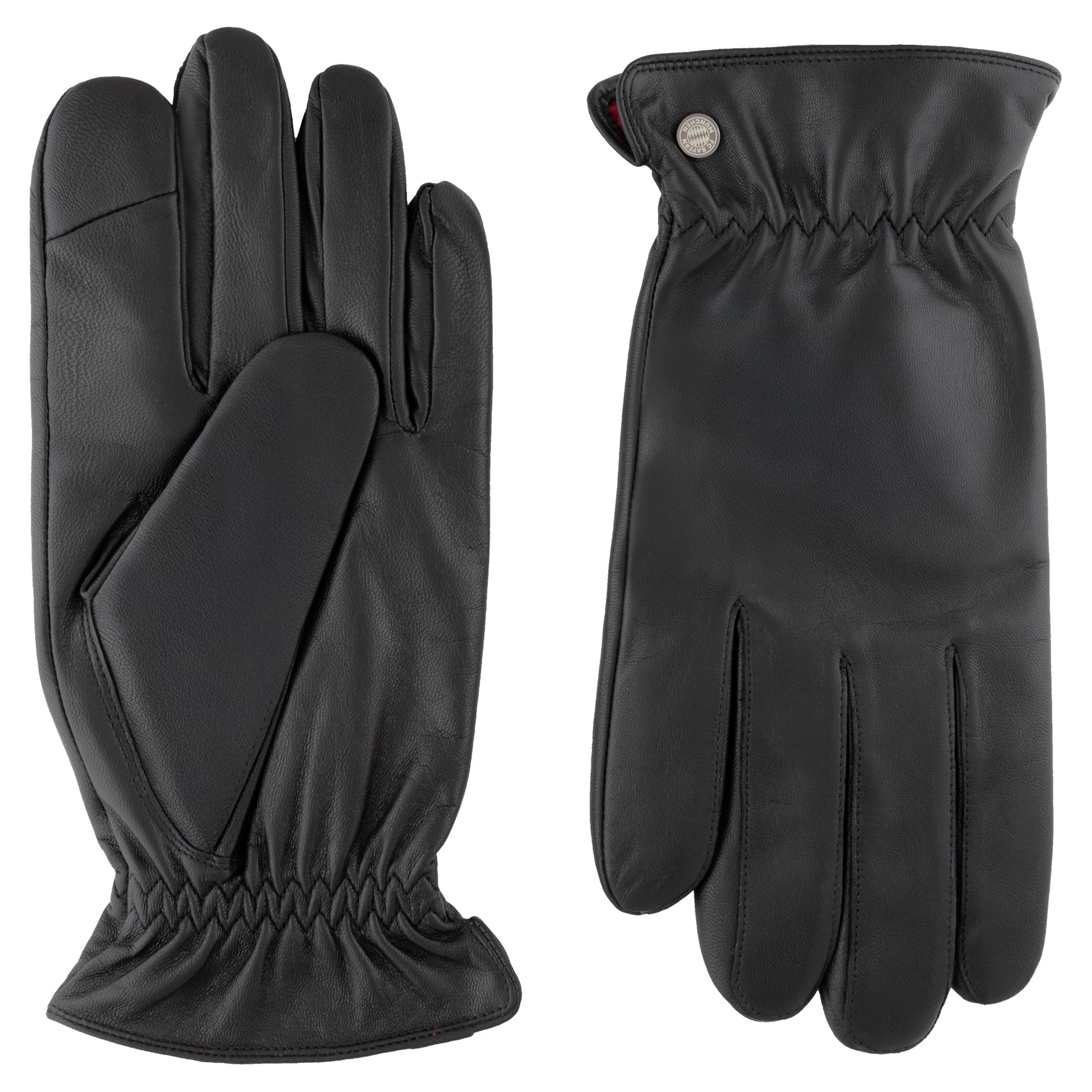 Roeckl Vingerhandschoenen ' FC BAYERN CLASSIC ' in de kleur Zwart, Productweergave