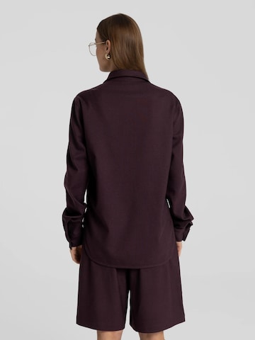 Regular Pantalon 'Omaro' mandragora en violet