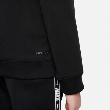 Nike Sportswear Zip-Up Hoodie 'Repeat' in Black