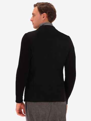 Distretto12 Regular fit Suit Jacket 'Regent' in Black