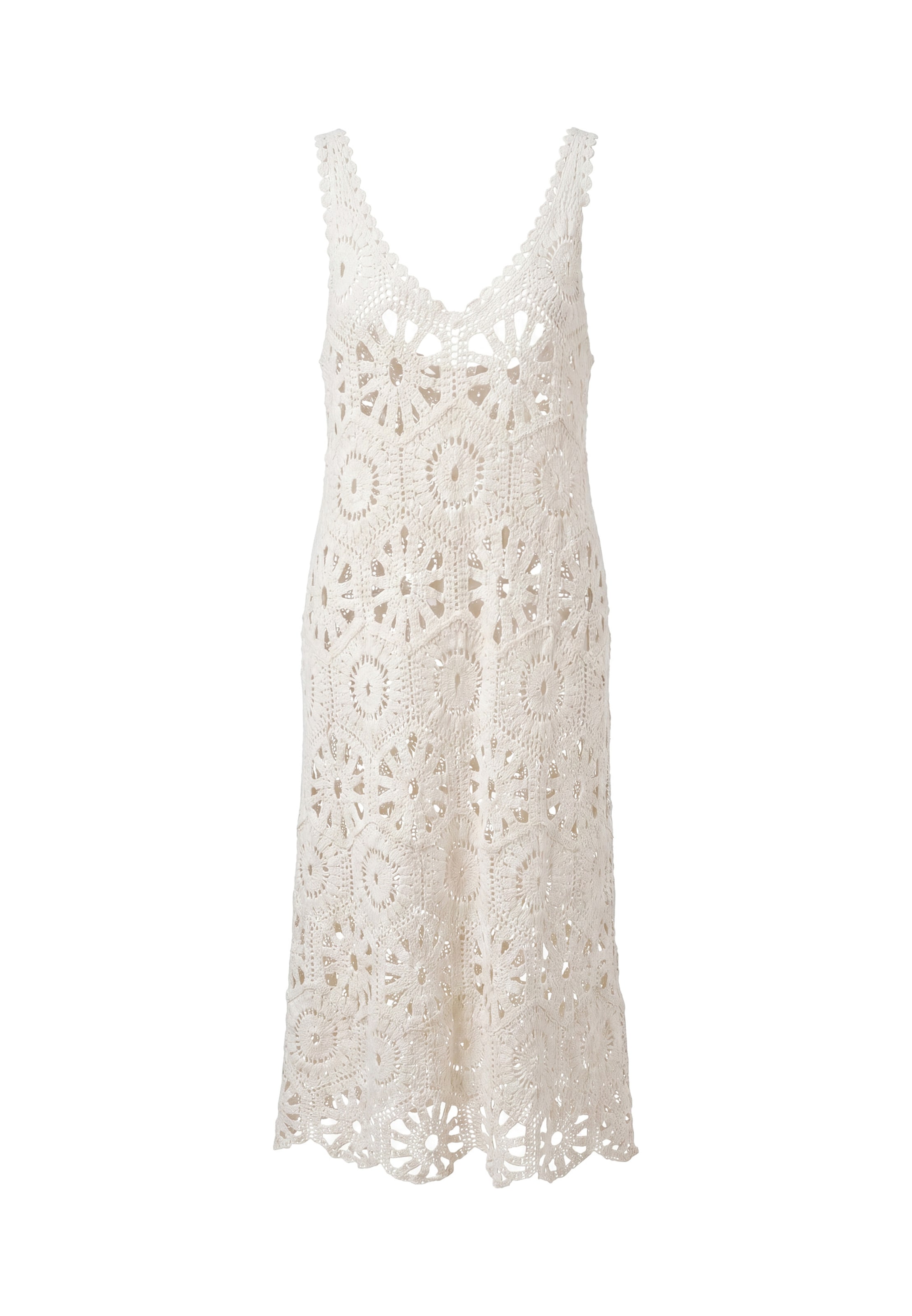 usha FESTIVAL - Vestido en beige: frente