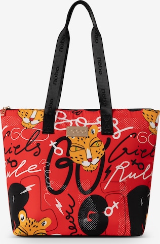 NOBO Shopper 'AEGEAN' i rød: forside