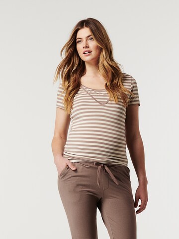 T-shirt 'Holley' Noppies en beige : devant