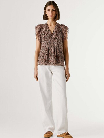 Pepe Jeans Bluse 'Diana' in Braun