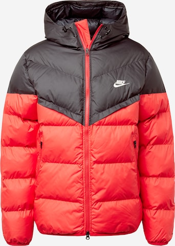 Nike Sportswear Jacke in Rot: predná strana