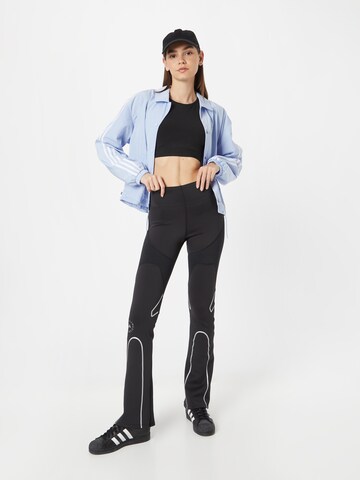ADIDAS BY STELLA MCCARTNEY Flared Workout Pants in Black