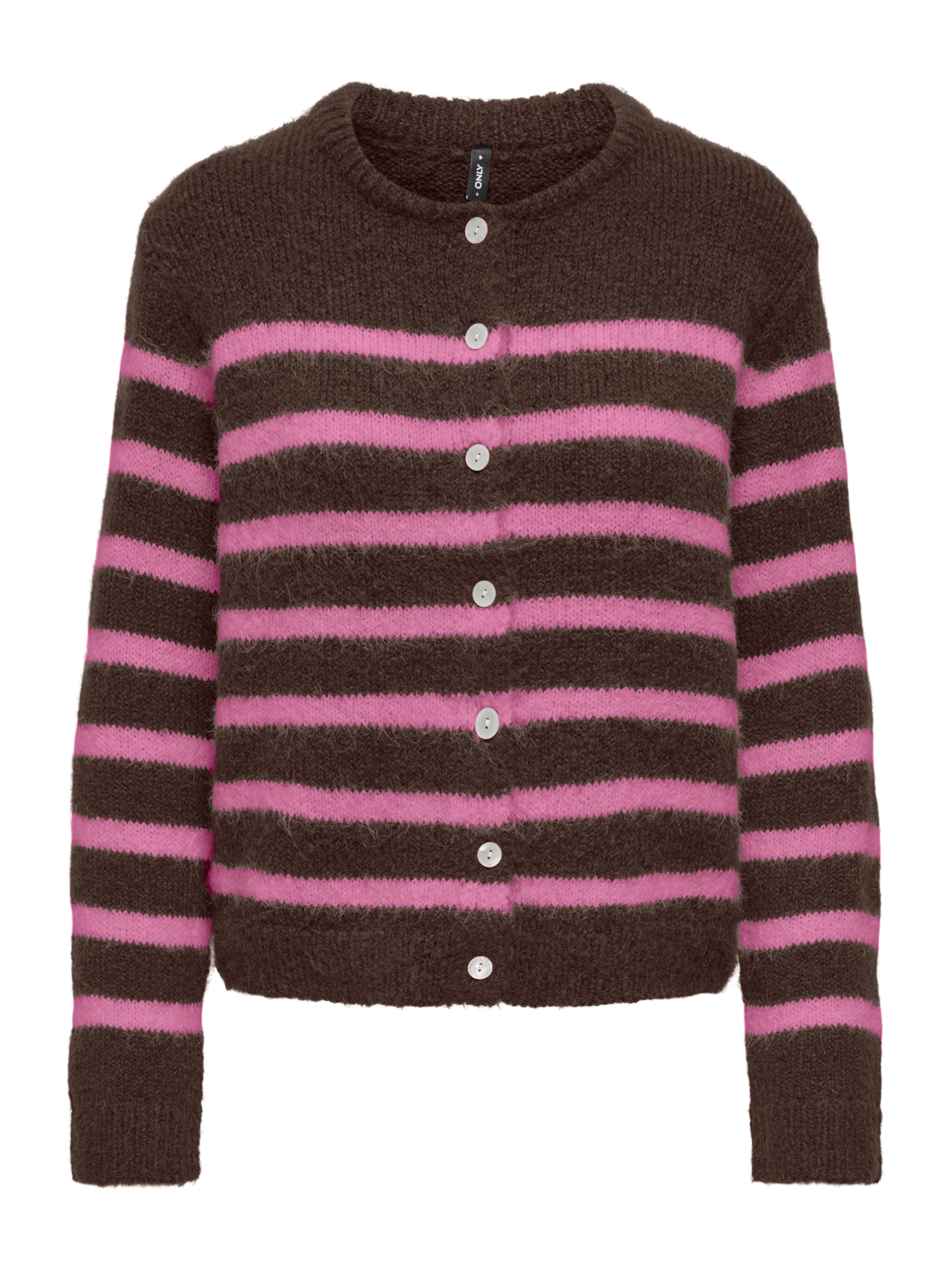 Cardigan 'ONLMAGGIE' ONLY en marron : devant