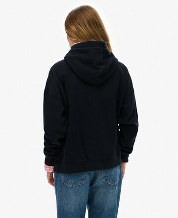 Sweat-shirt 'Athletic Essentials' Superdry en bleu