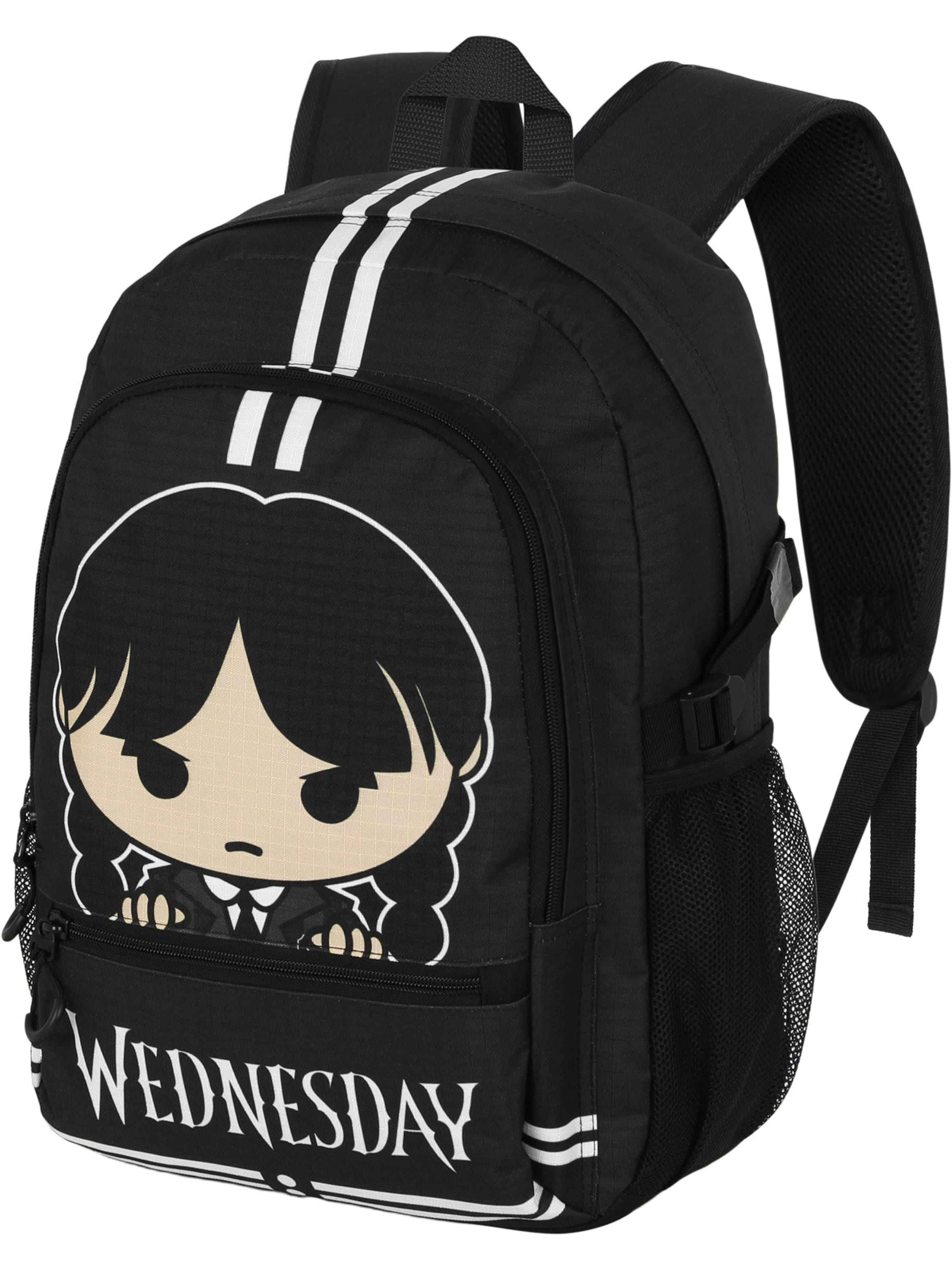 Wednesday Backpack in Black: front