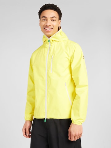 SAVE THE DUCK Between-season jacket 'DAVID' in Yellow: front