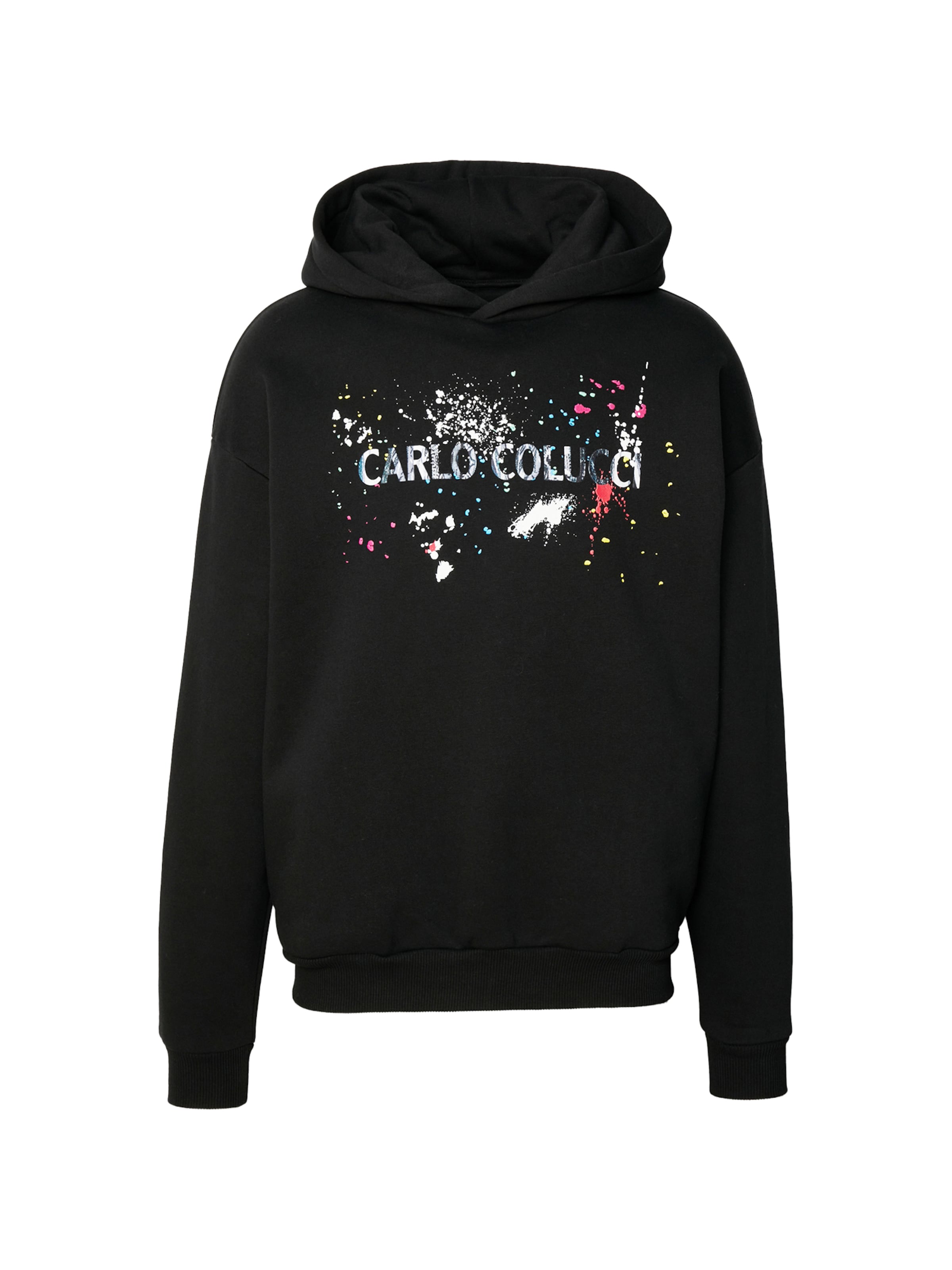 Carlo Colucci Collegepaita värissä musta: etupuoli