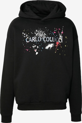 Carlo Colucci Collegepaita värissä musta: etupuoli