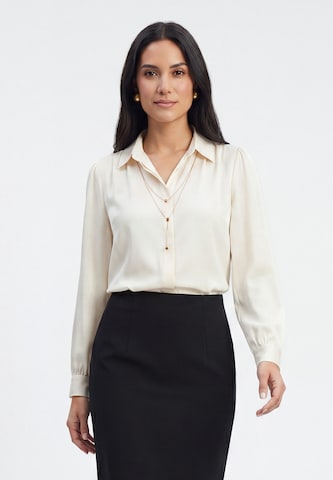 usha BLACK LABEL - Blusa en beige: frente
