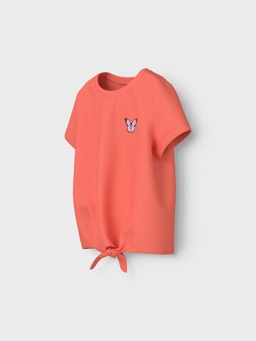 NAME IT Shirt 'Kikatie' in Oranje