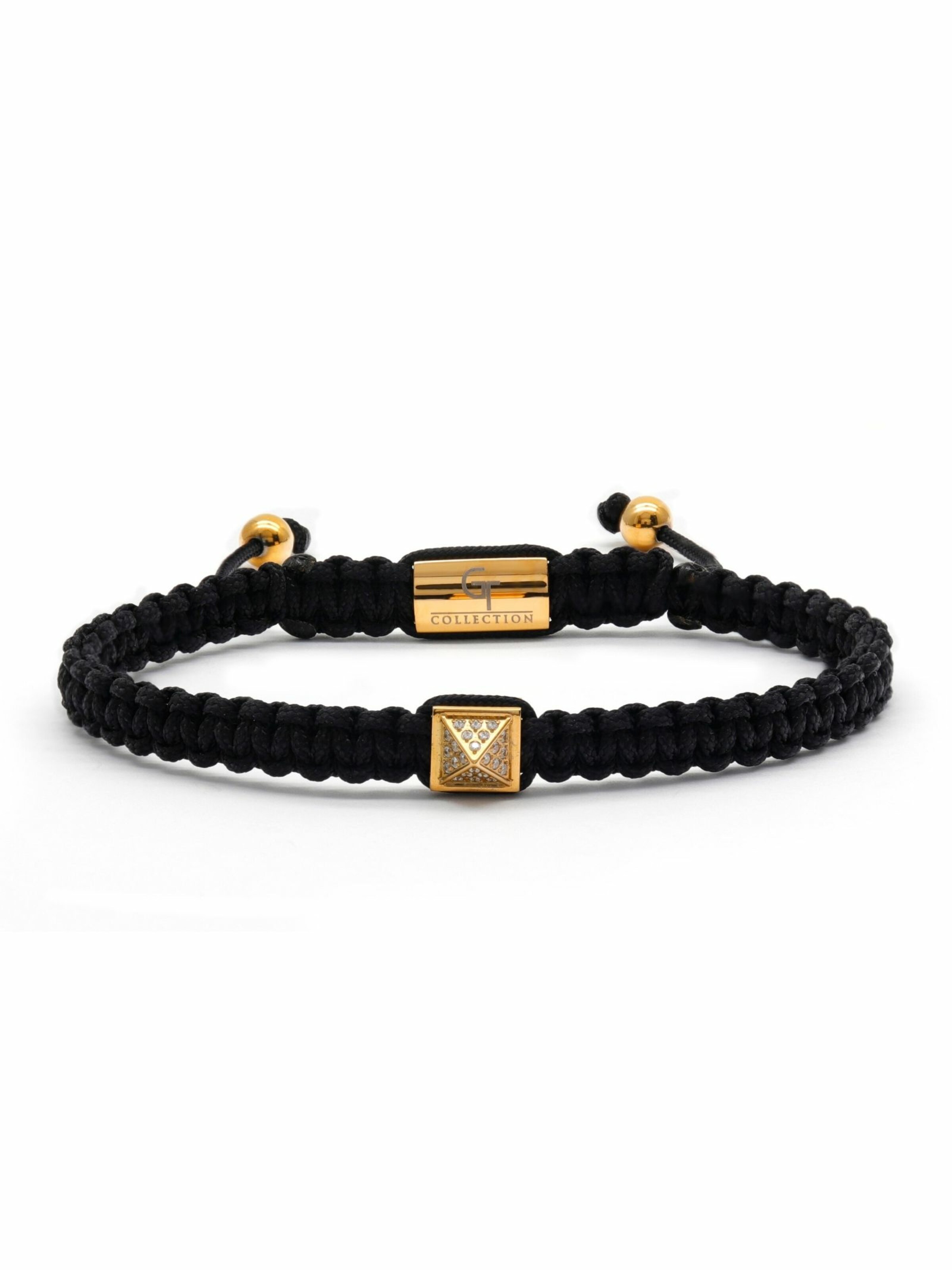 GT Collection Bracelet 'Pyramid-Bracelet' in Gold: front