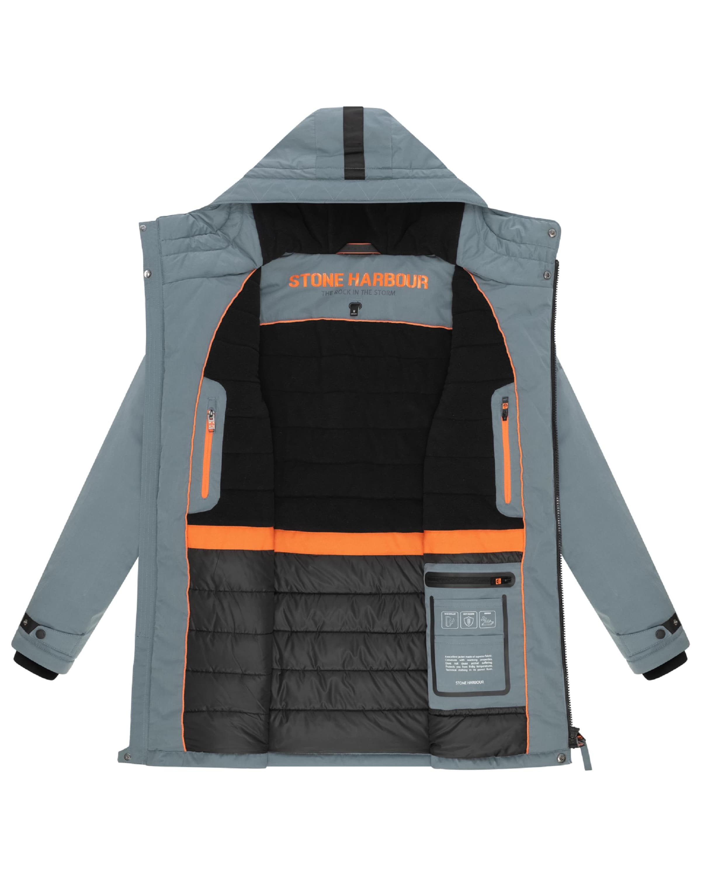 STONE HARBOUR Зимнее пальто 'Fintaan XX' в Синий