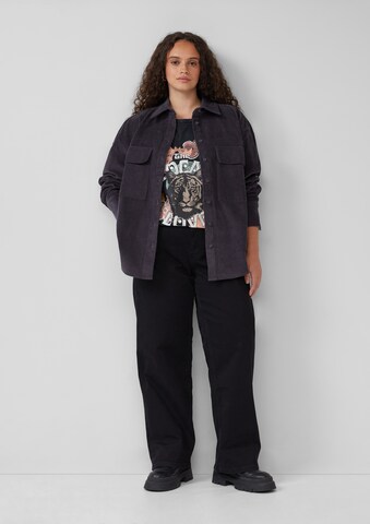 QS Shirt in Zwart
