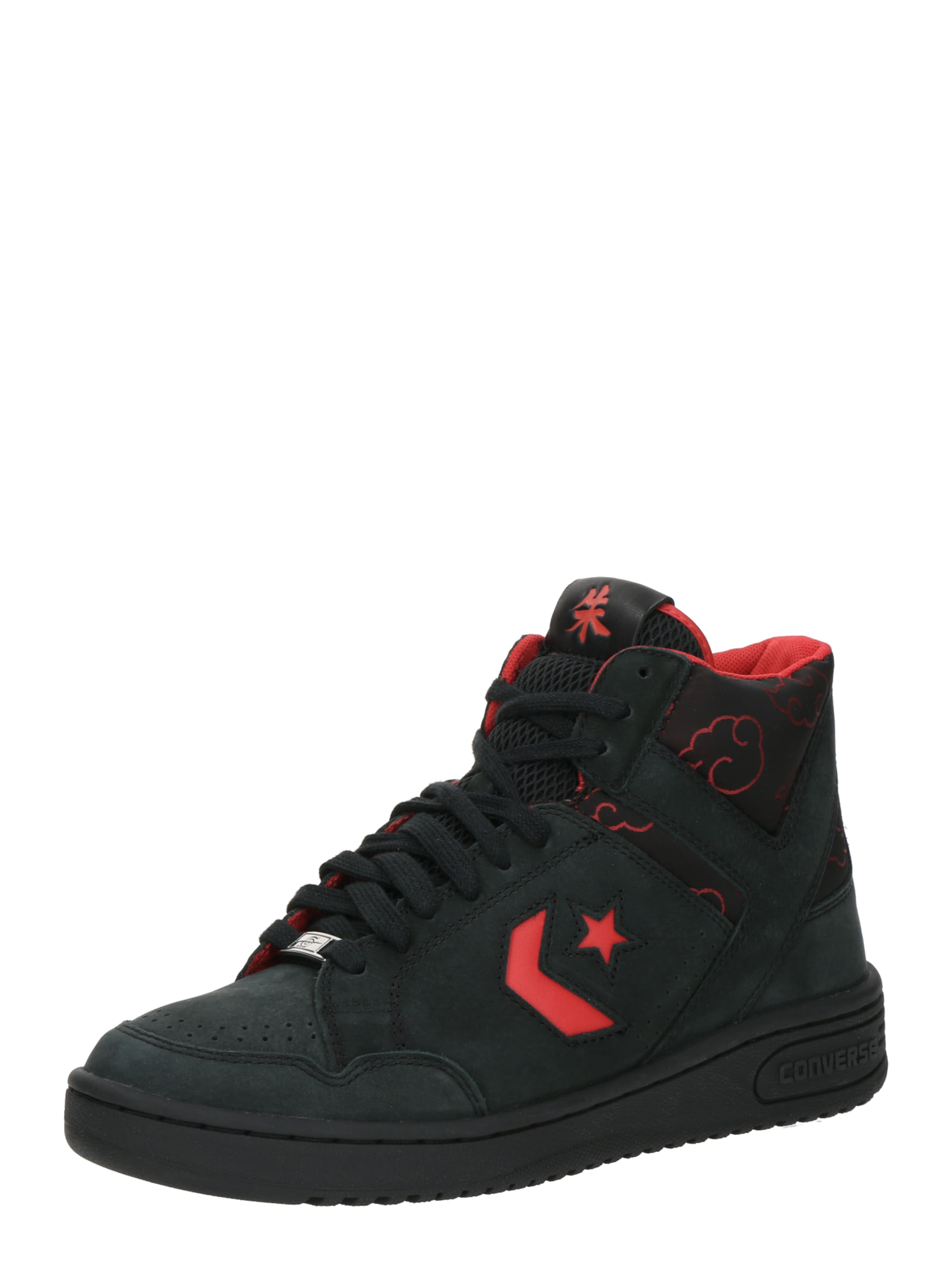 CONVERSE Magas szárú sportcipők 'WEAPON' - fekete: elől