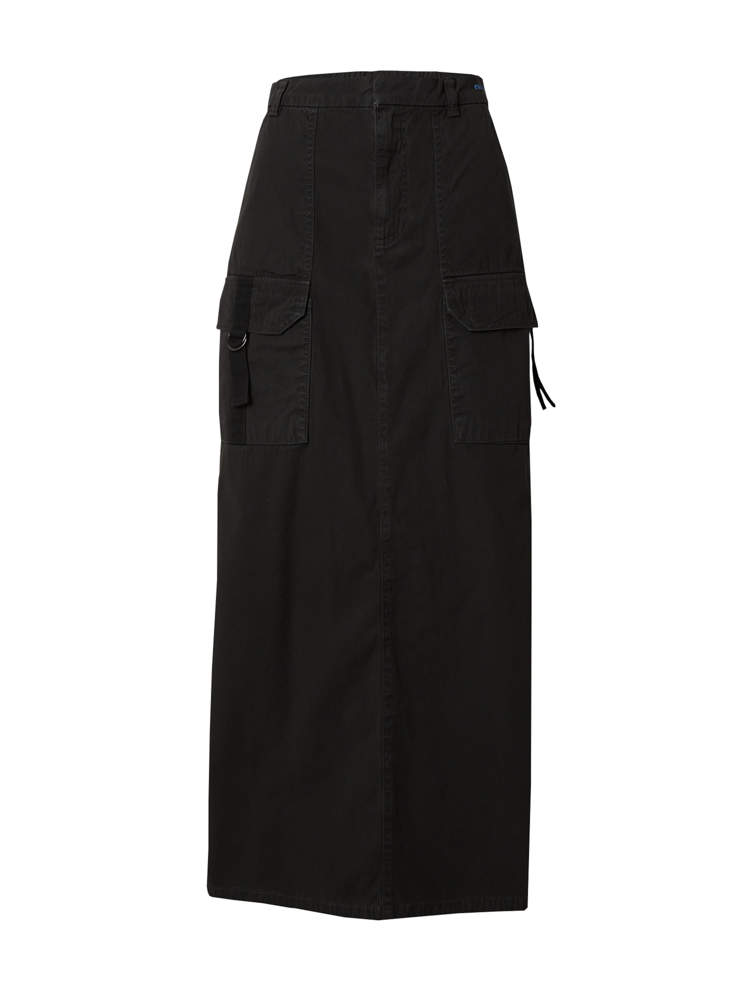 Fustă 'Arrow' de la Oval Square pe negru: față