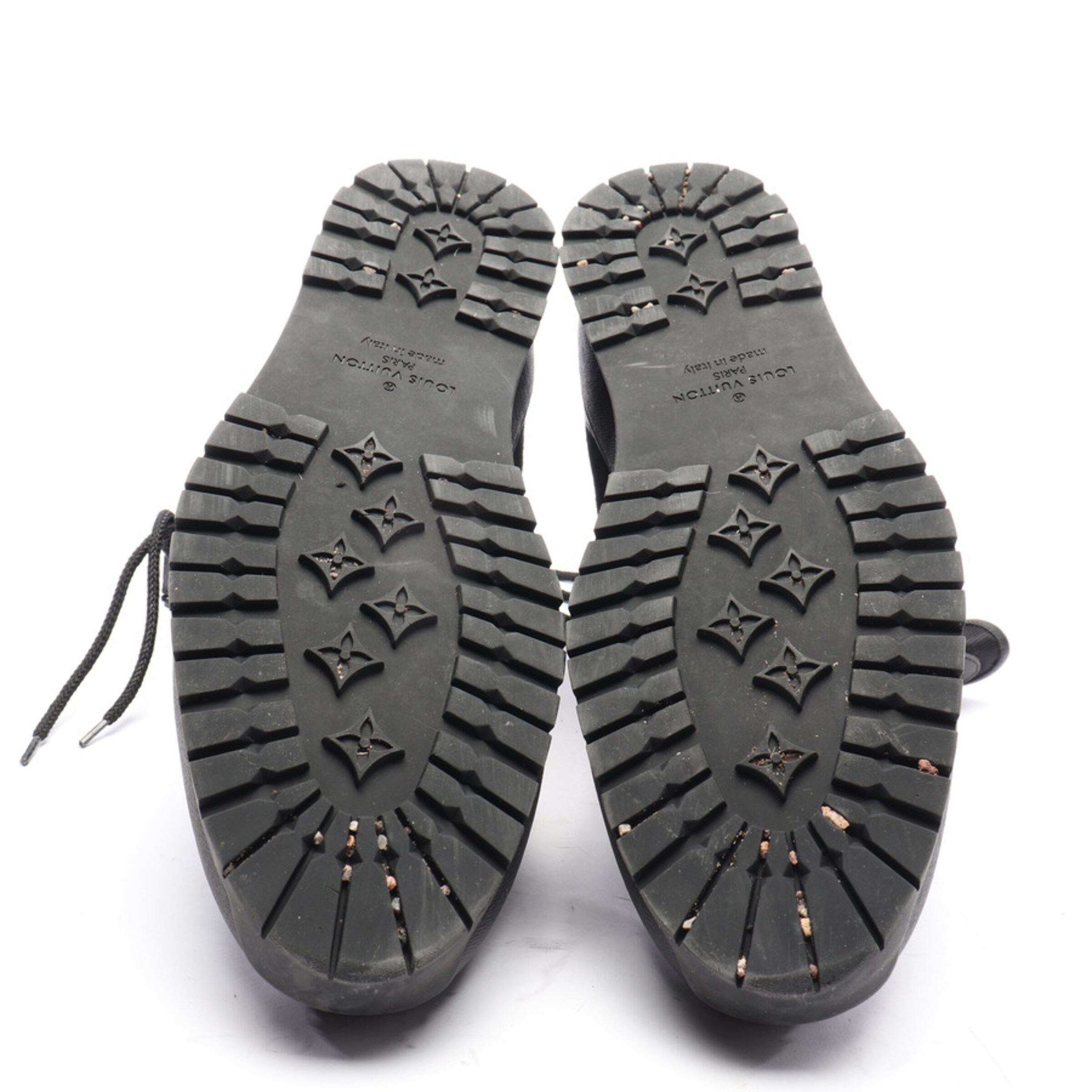 Louis Vuitton Anke & Mid-Calf Boots in 43 in Black