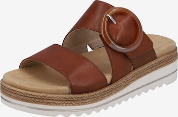 REMONTE Mules in Brown: front