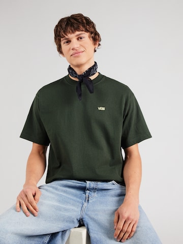 Tricou de la VANS pe verde: față