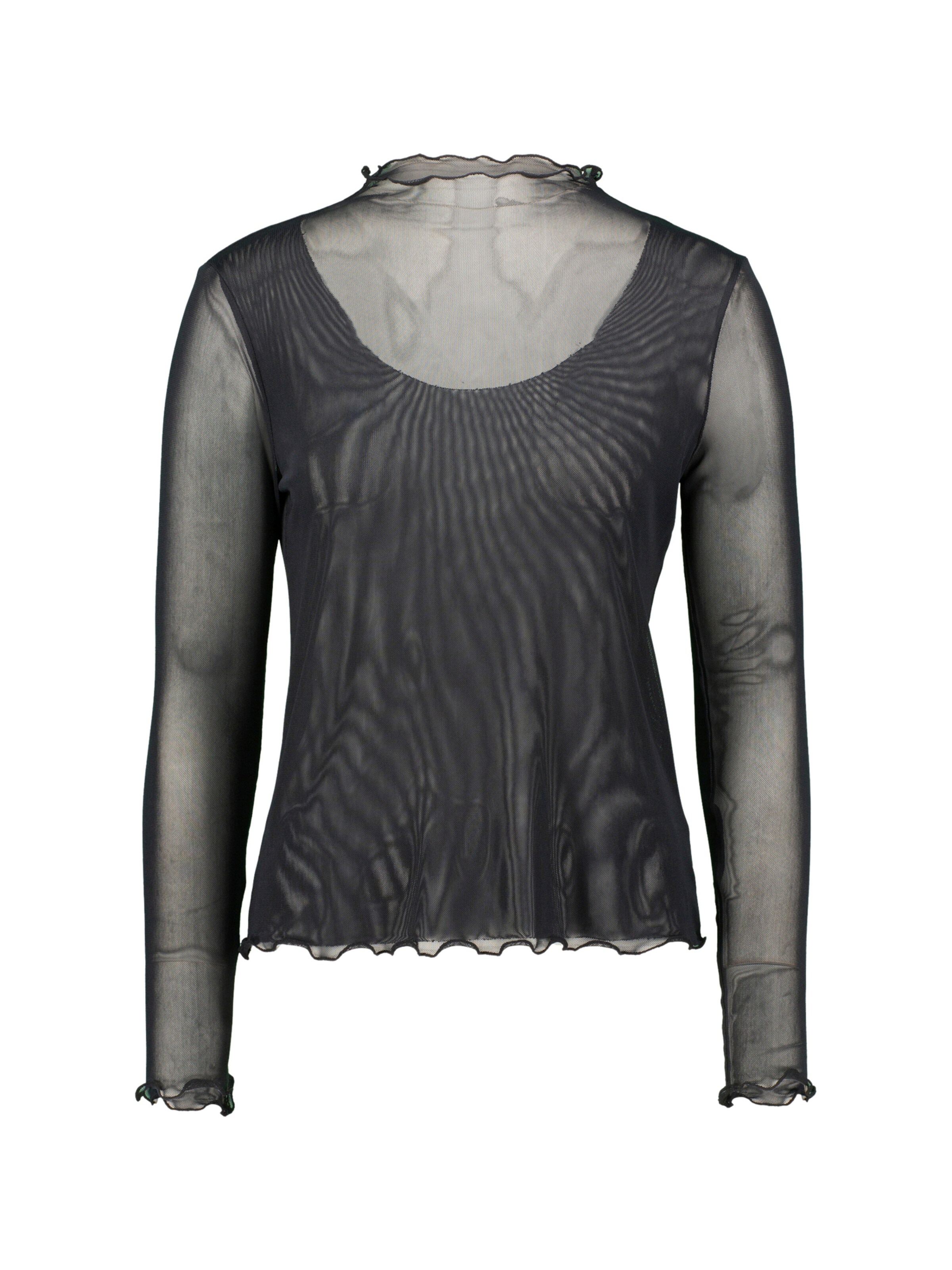 zero Shirt in Schwarz: Vorderseite