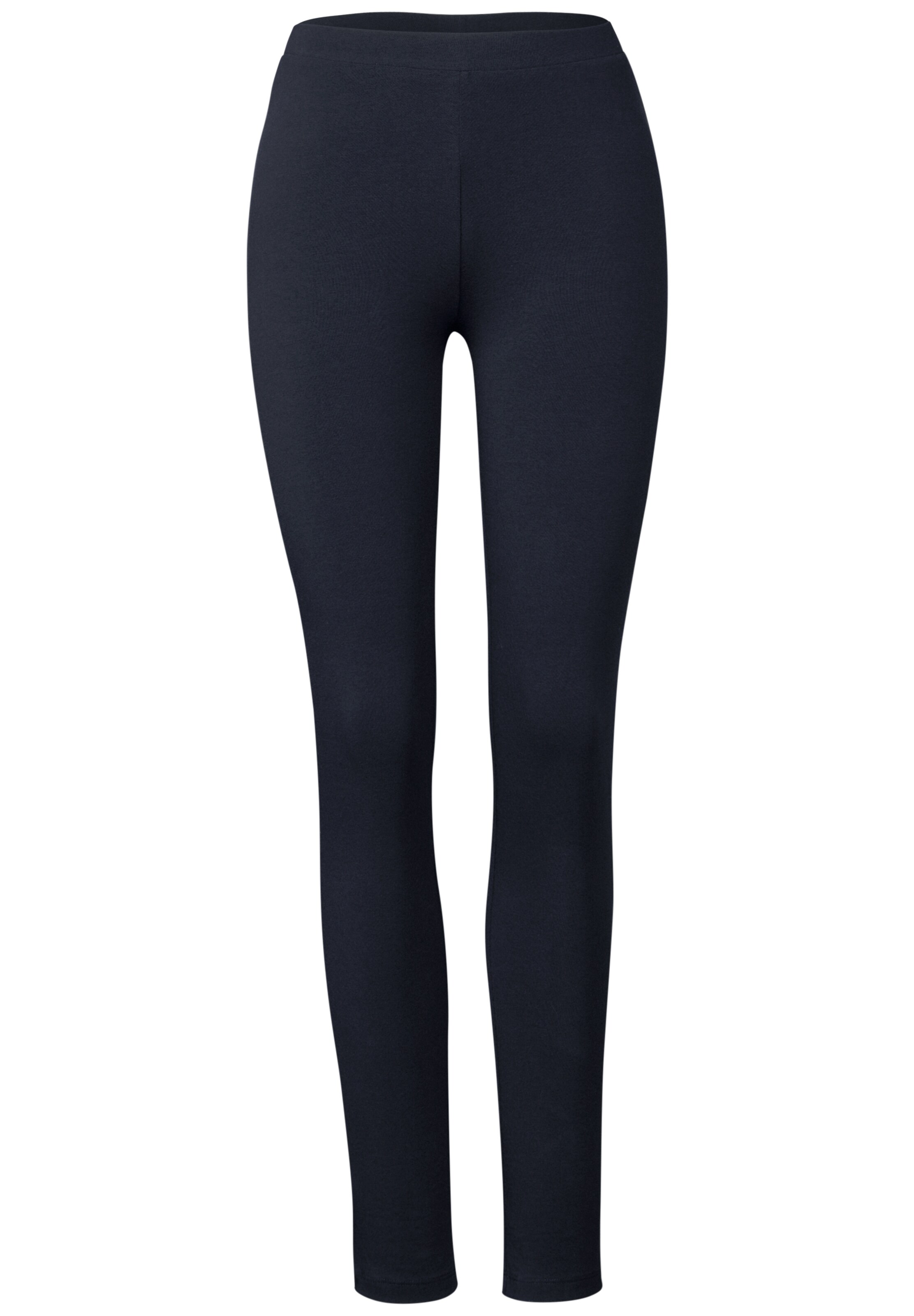 STREET ONE Skinny Leggings in Blue: front