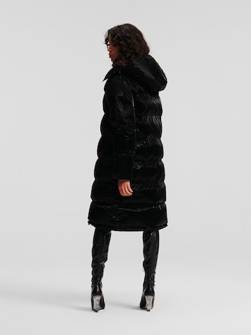 Karl Lagerfeld Vinterfrakk i svart