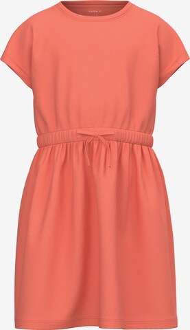 NAME IT - Vestido 'Mie' em laranja: frente