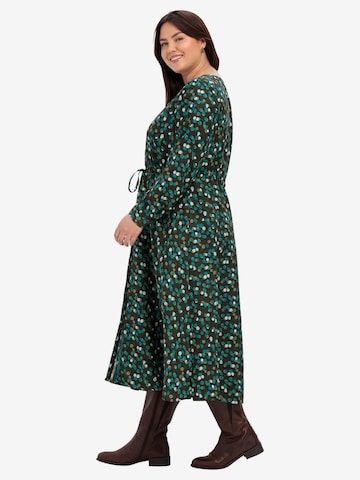 SHEEGO Shirt dress in Green