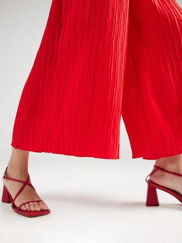 Wide leg Pantaloni 'Fanny Trousers' di ABOUT YOU in rosso
