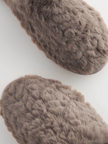 Pantoufle Next en marron
